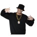 90s Hip Hop 4 Piece Adult Costume Accessory Kit | One Size