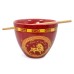 Year Of The Ox Chinese Zodiac 16-Ounce Ramen Bowl and Chopstick Set